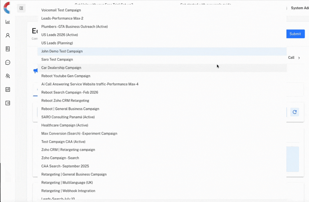 Outbound Campaigns → Run Like Email