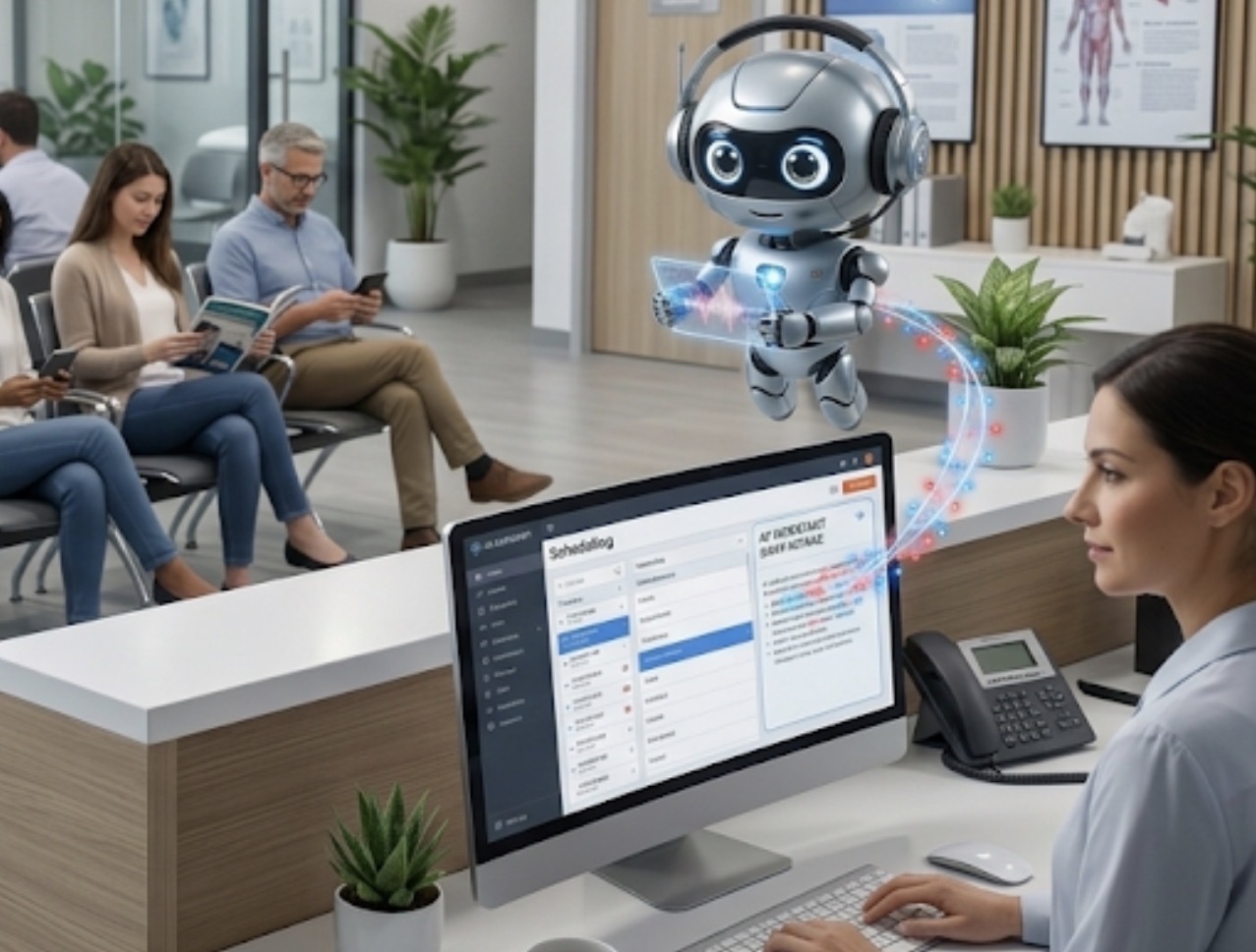 AI receptionist for medical clinics