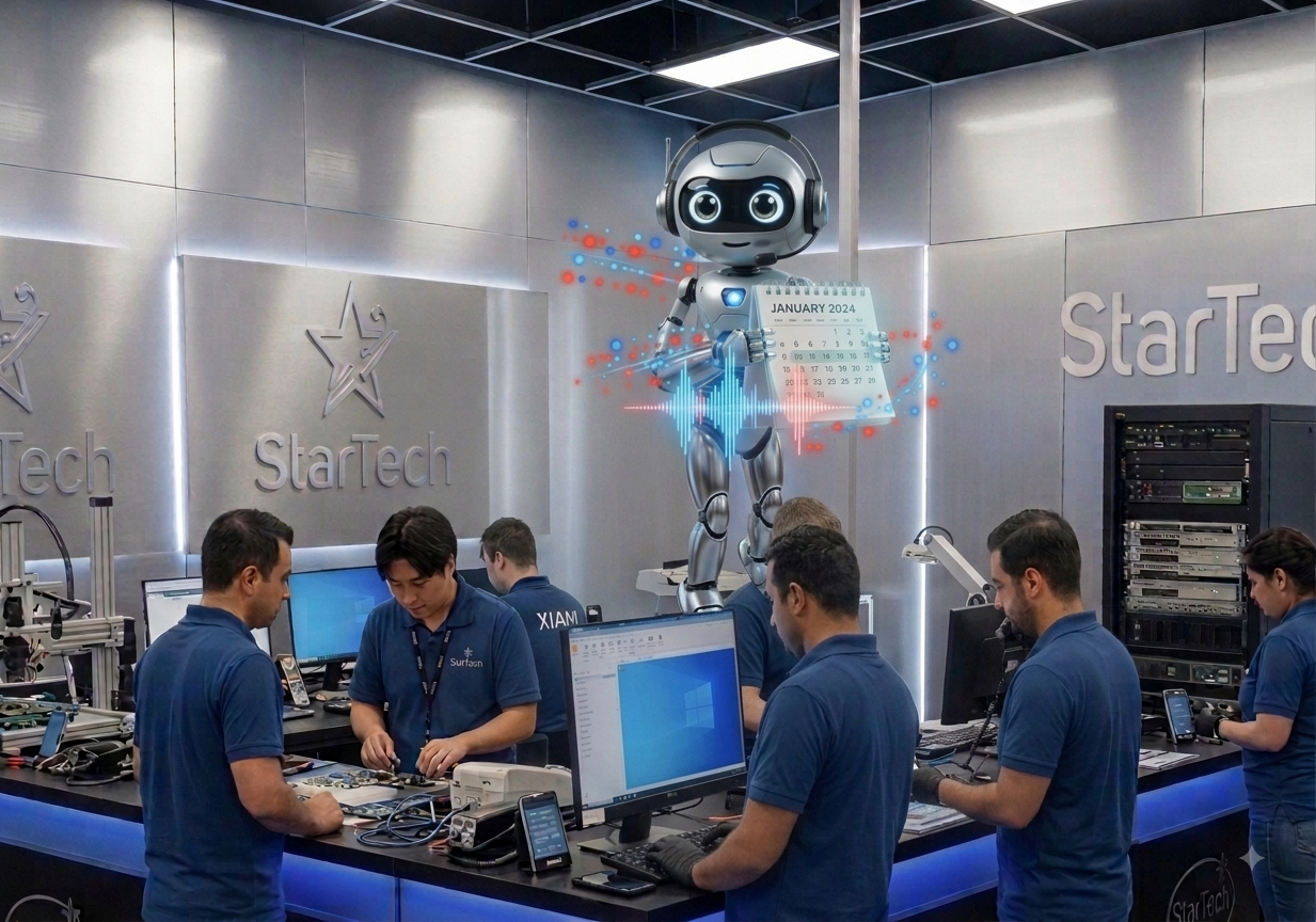 AI receptionist for service businesses